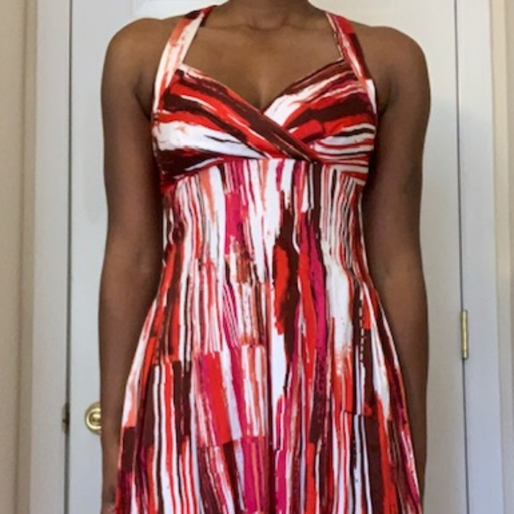 Calvin Klein Multi Color Dress
